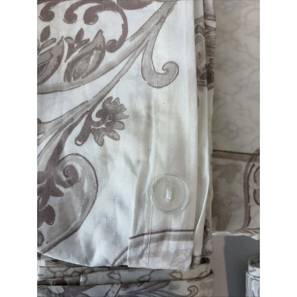 Duvet King Size Bennett Taupe Set Levtex Home New